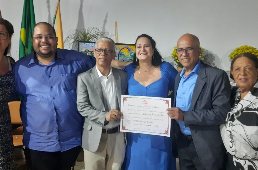  Silvano Avelar toma posse como novo membro da Academia de Letras do Noroeste de Minas
