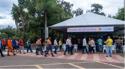  Nexa realiza simulado de emergência na comunidade de Morro Agudo 