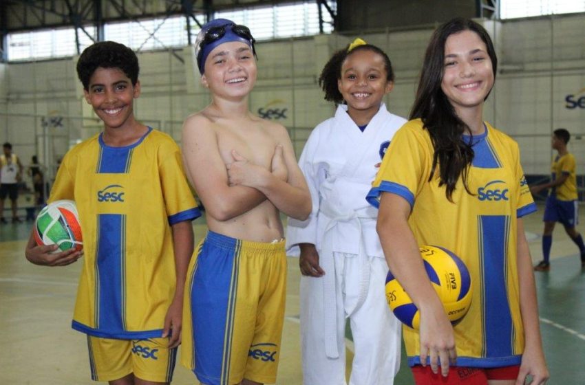 Inscrições abertas para Cursos de Arte e Escola de Esportes do Sesc em Minas