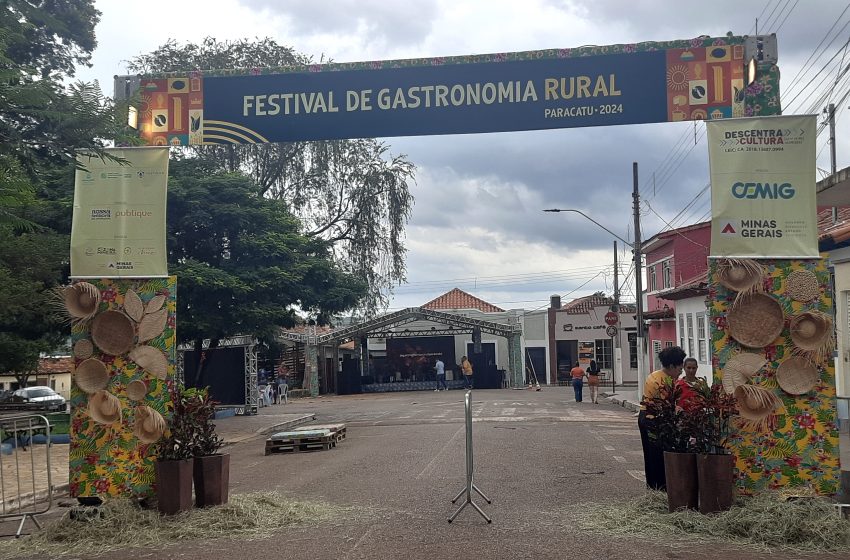  1º Festival de Gastronomia Rural de Paracatu está a todo vapor