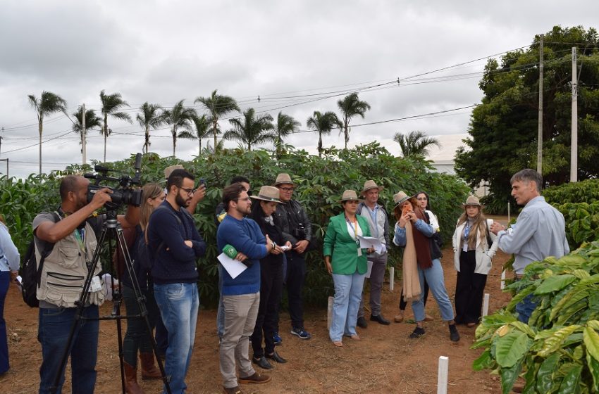  Embrapa divulga tecnologias em Dia de Campo para jornalistas na AgroBrasília 2025