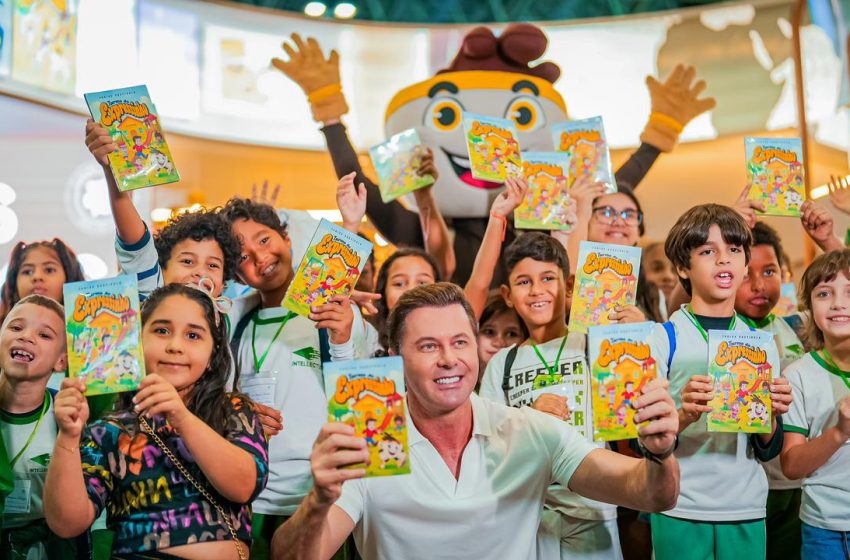 Livros de colorir viram febre na Bienal e ganham versão espiritual com ‘Café com Deus Pai – Entre Cores’
