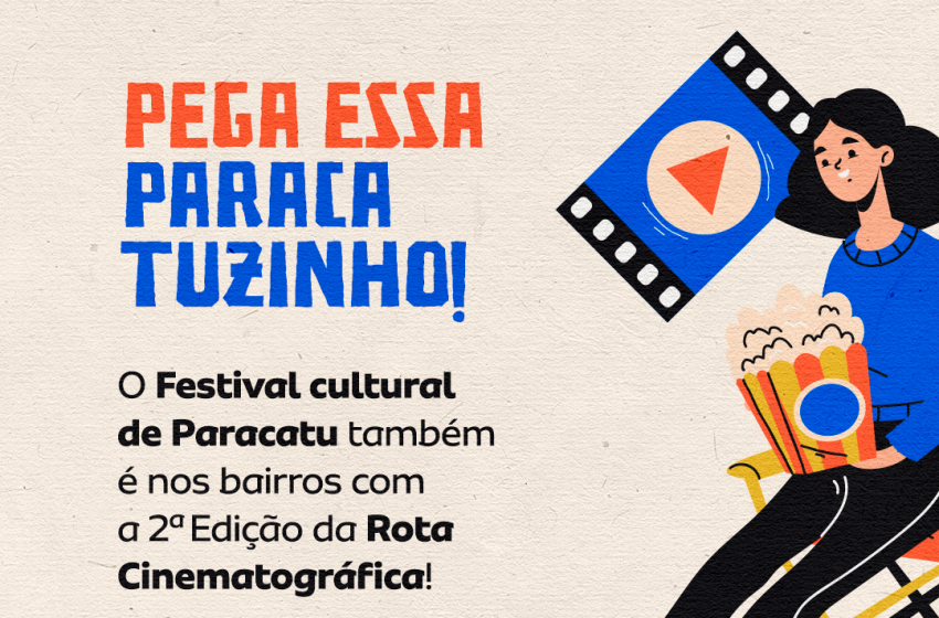 COMUNIDADE DO PARACATUZINHO RECEBE A ROTA CINEMATÓGRÁFICA NESTE SÁBADO, DIA 28