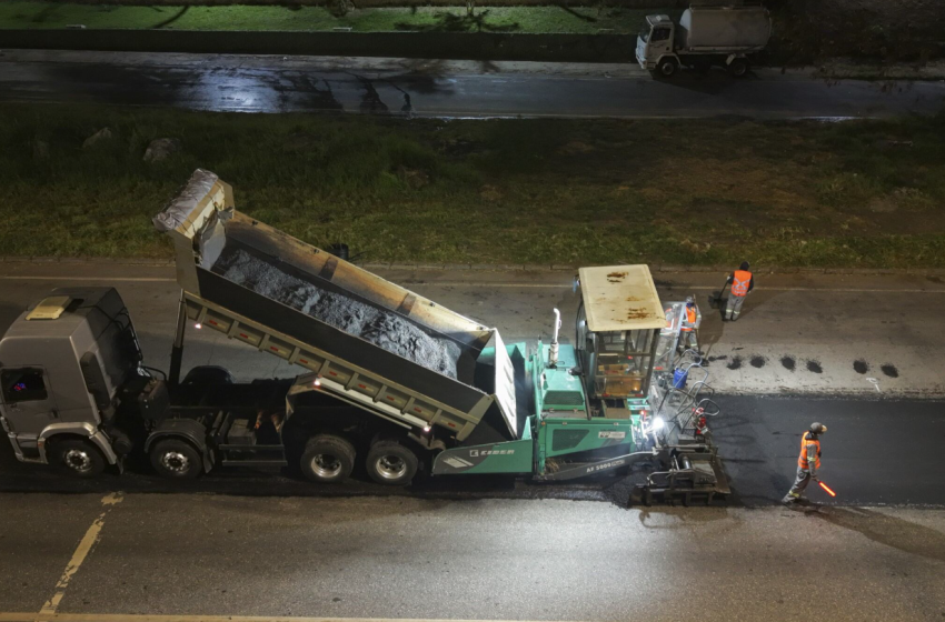 Agenda semanal de obras na BR-040, entre Belo Horizonte e Cristalina