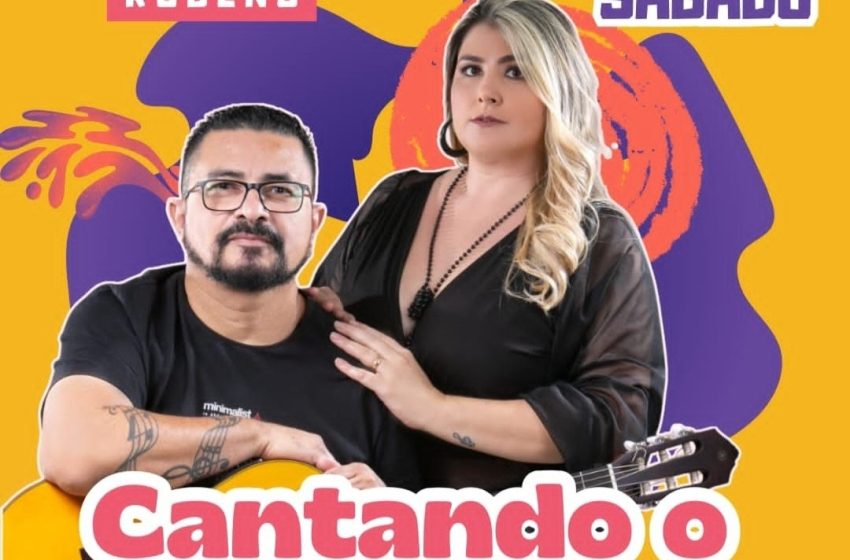 Duo Ana e Rubens Soares apresenta o show “Cantando o Nordeste” em Paracatu