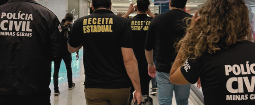 Operação combate comércio irregular de itens de alto padrão em shopping de Belo Horizonte