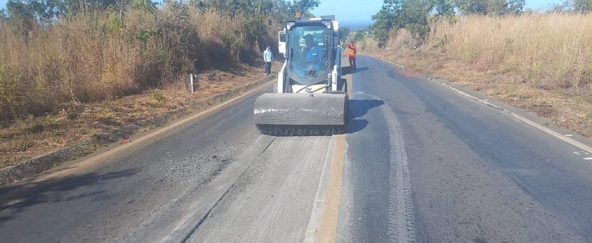 Recuperada rodovia estratégica no Noroeste de Minas
