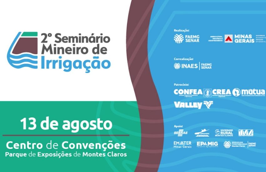 Gestão de águas subterrâneas é tema de palestra da Embrapa no 2º Seminário Mineiro de Irrigação