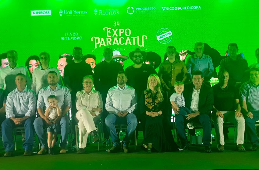 Abertura da 34ª Expo Paracatu: tradição, fé e futuro em um só palco