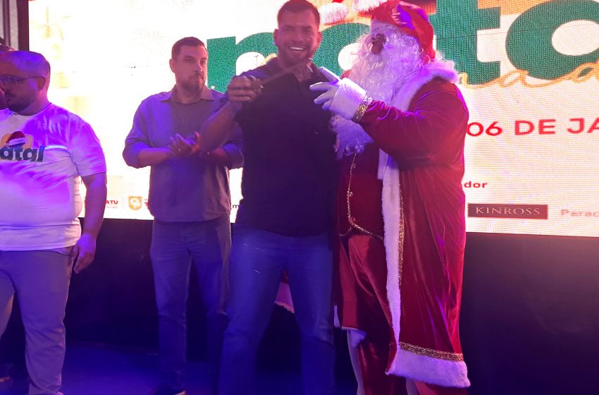  Natal Iluminado 2025: Paracatu inaugura a Vila do Papai Noel em noite de luz, poesia e união