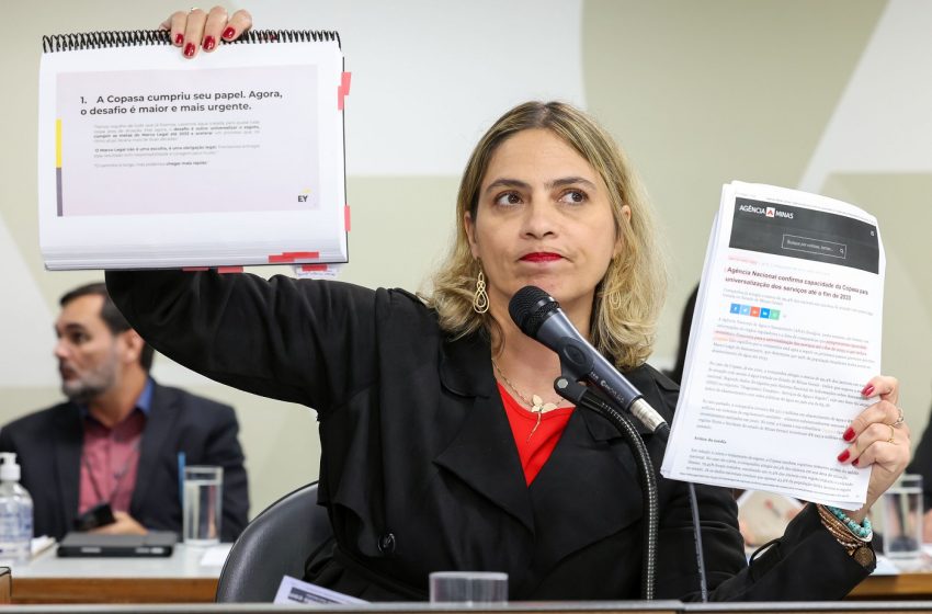  CCJ aprova parecer de projeto de privatização da Copasa