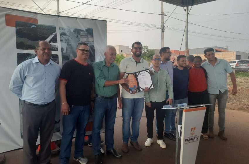  ASSINATURA DA ORDEM DE SERVIÇO DA UBS JARDIM VITÓRIA       