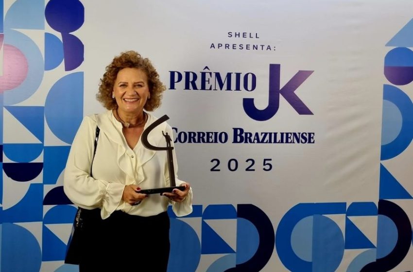  Pesquisadora Ieda Mendes é homenageada com o Prêmio JK na categoria Agro
