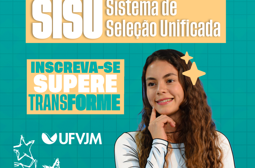  UFVJM oferece mais de 1.400 vagas pelo Sisu