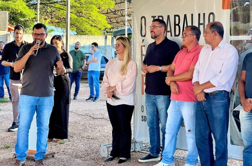  Assinatura de ordem de serviço da UBS para o bairro Alvorada aconteceu na tarde de ontem (20)