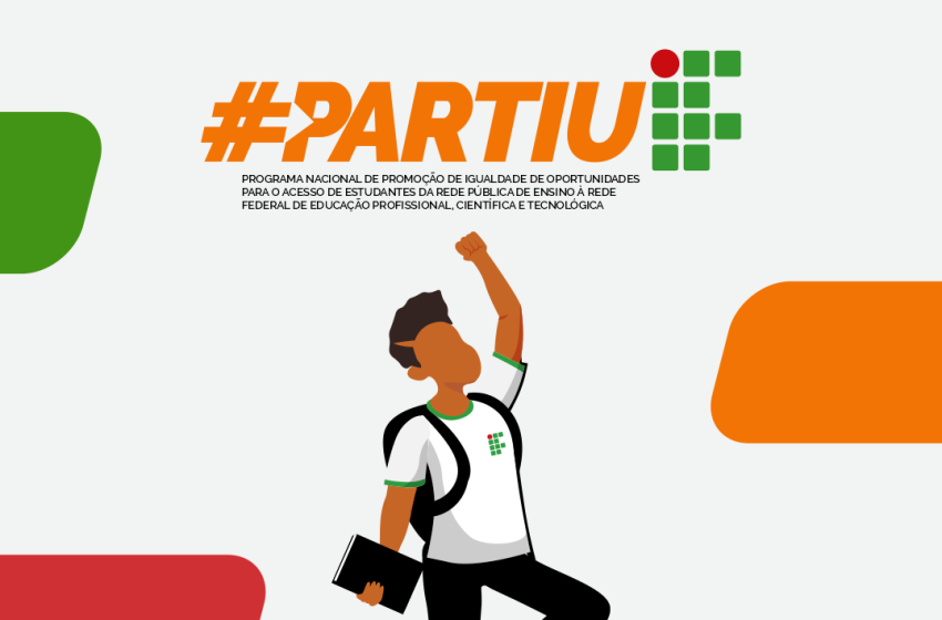  Já estão abertas as inscrições do Programa #PartiuIF 2026 com 400 vagas para curso preparatório gratuito