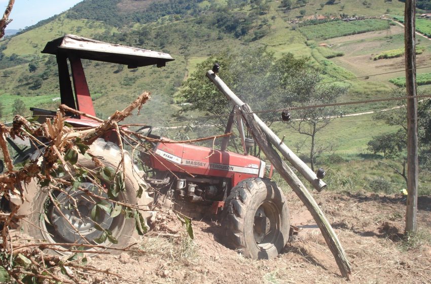  Uso inadequado de máquinas agrícolas próximo à rede elétrica ainda provoca mortes no campo, alerta Cemig