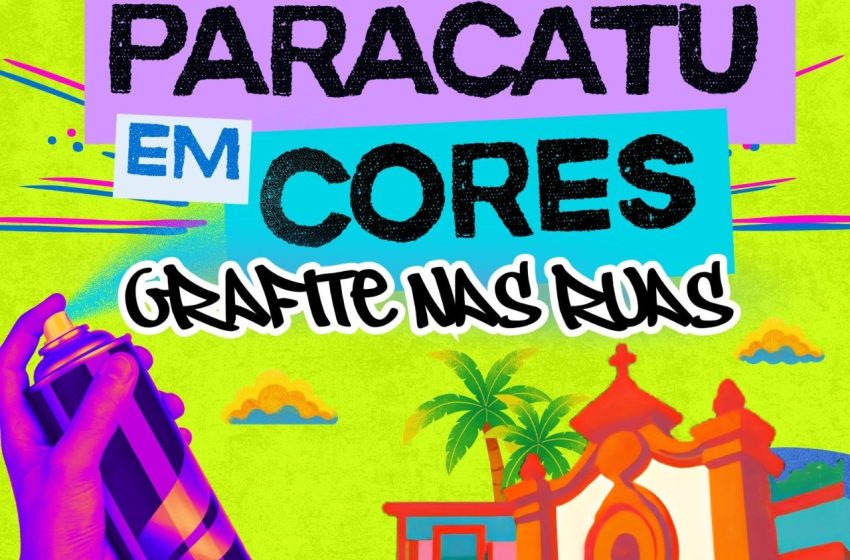  Projeto leva grafite, música e cultura hip-hop às ruas de Paracatu neste sábado (19/9)