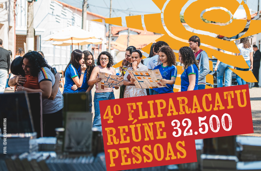  4.º Fliparacatu bate recorde de público: reunindo 32.500 pessoas, consolida sua presença no território e deixa legado audiovisual