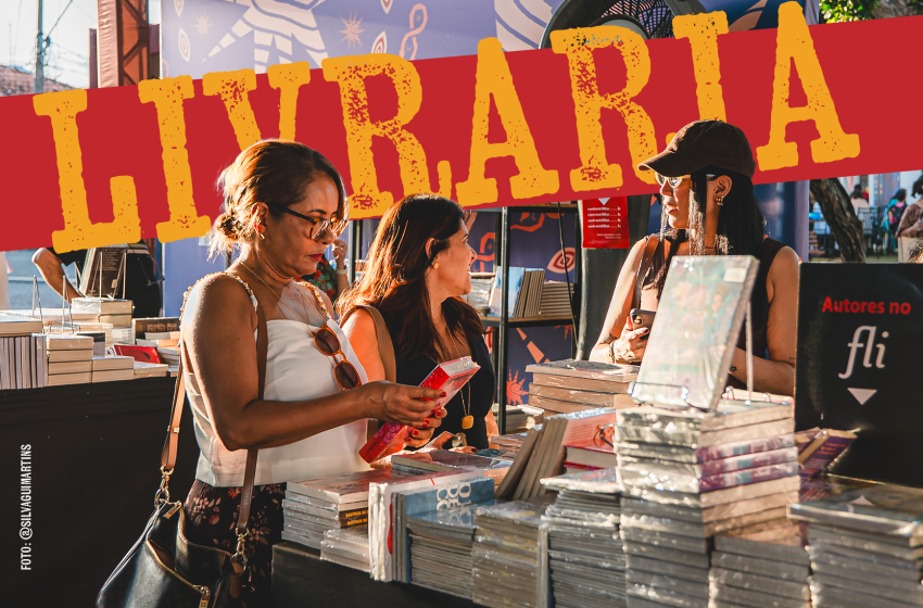  Livros de autores convidados lideram ranking dos mais vendidos no 4º Fliparacatu